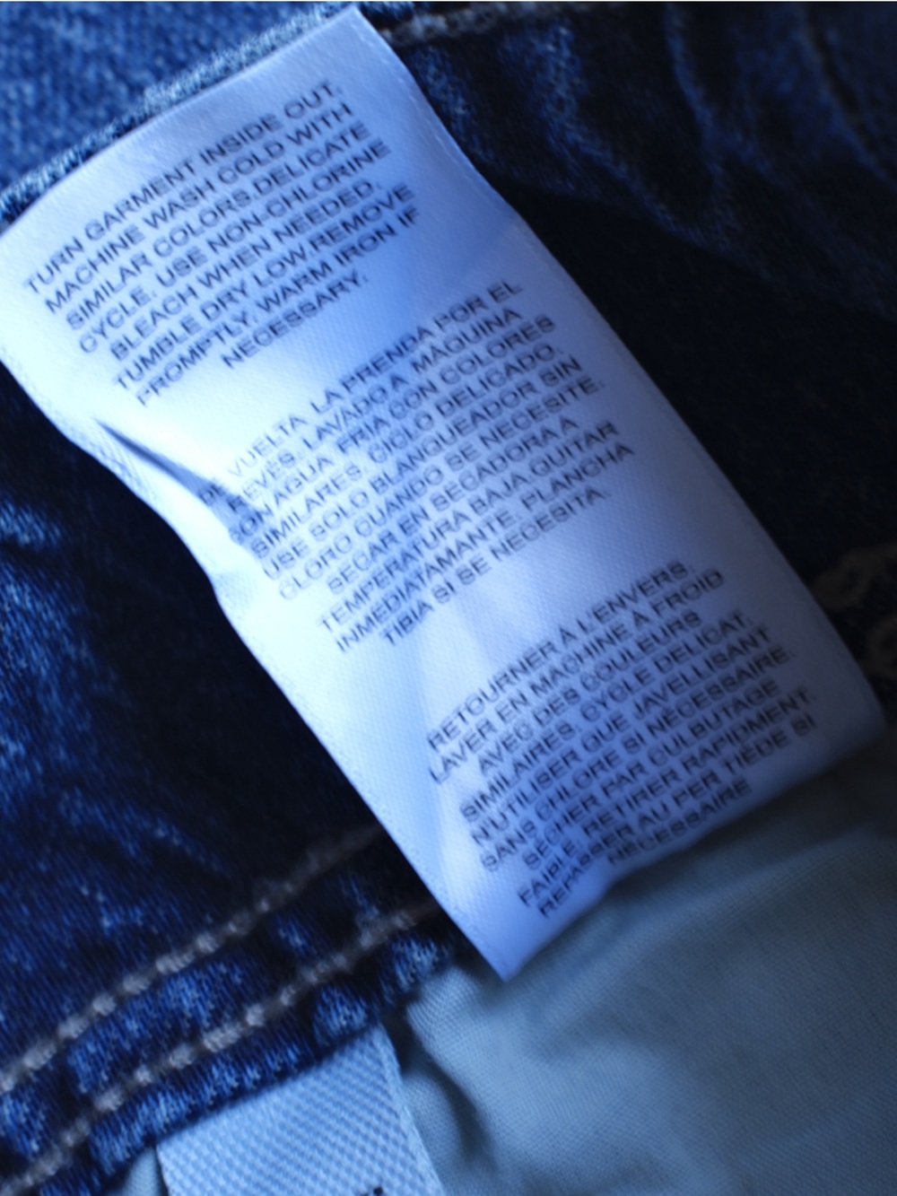 NWT Habitual Extra Wide Leg Cargo Jeans High Rise Blue Utility‎ Loop 4/27 - Picture 5 of 8